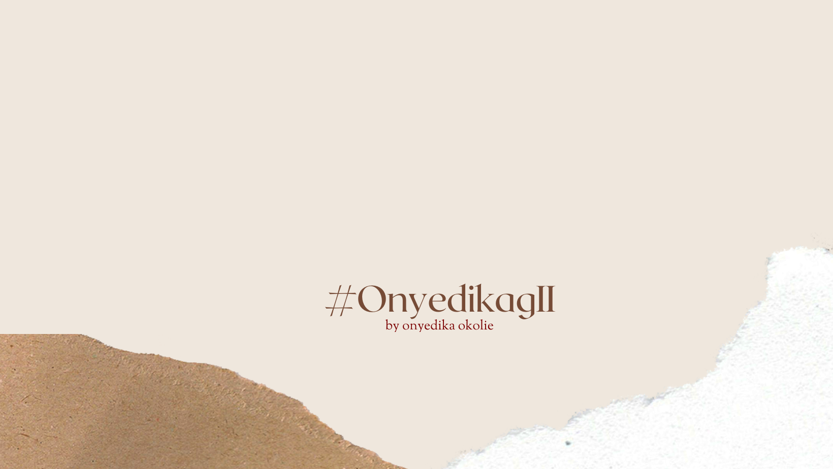 Onyedikagii by Onyedika Okolie